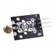 Photoresistor module KY-018 is suitable